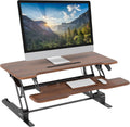38 Inch Standing Desk Converter - Dual Monitor Sit Stand Riser