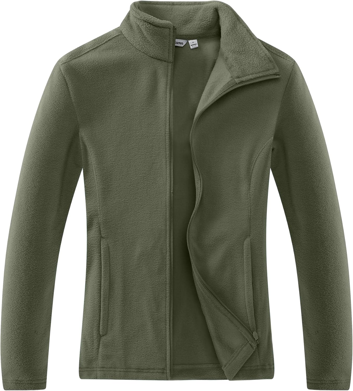 Outdoor Ventures Women's Lightweight Warm Zip Up Fleece Jacket