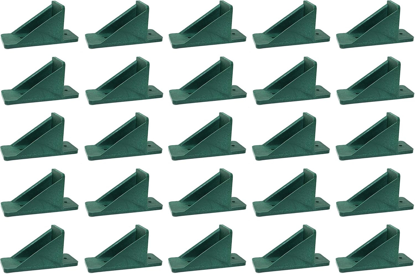 V2-Mini Roof Guard Snow Guard for Metal Roofs - 75 Pack Green