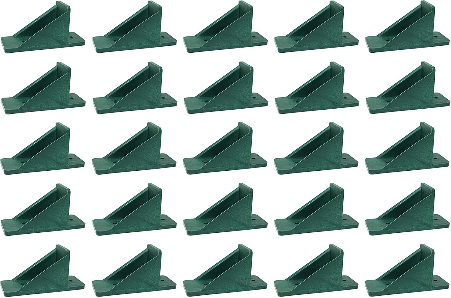 V2-Mini Roof Guard Snow Guard for Metal Roofs - 75 Pack Green