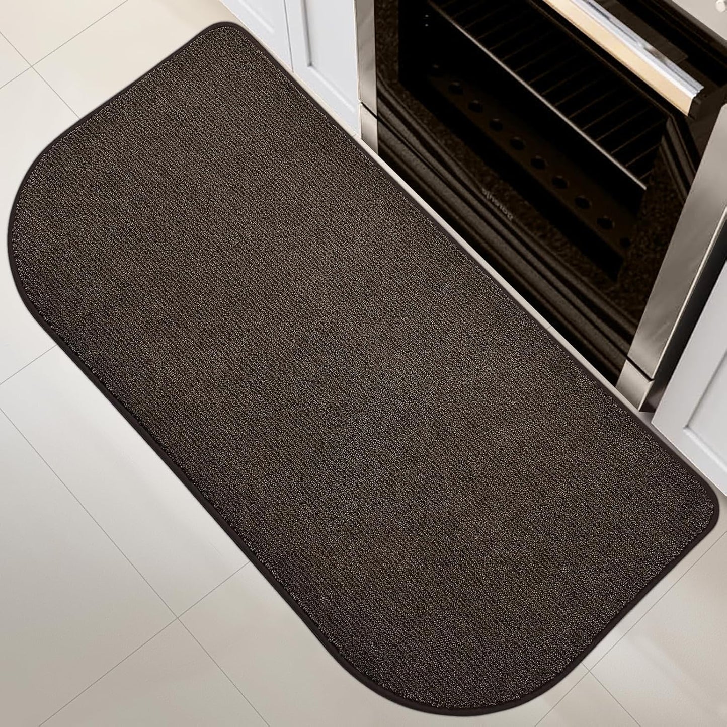 Washable Kitchen Rug 24in x 47in - Non Slip Indoor Mat