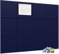 Large Cork Board for Wall 48in x 36in Bulletin Board - Noise Reducing