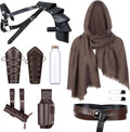 Medieval Knight Leather Belt Shawl - Renaissance Costume
