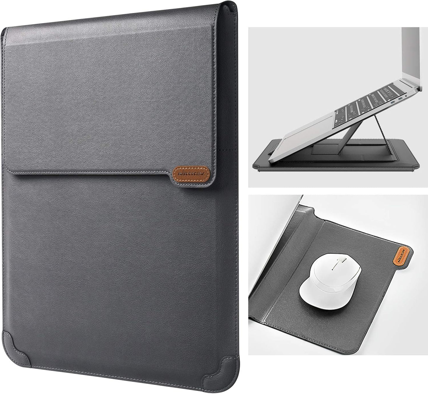 Nillkin Laptop Sleeve with Stand for 13-14 inch MacBooks