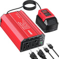 Power Inverter Compatible with Milwaukee 18V Battery - 300W Portable