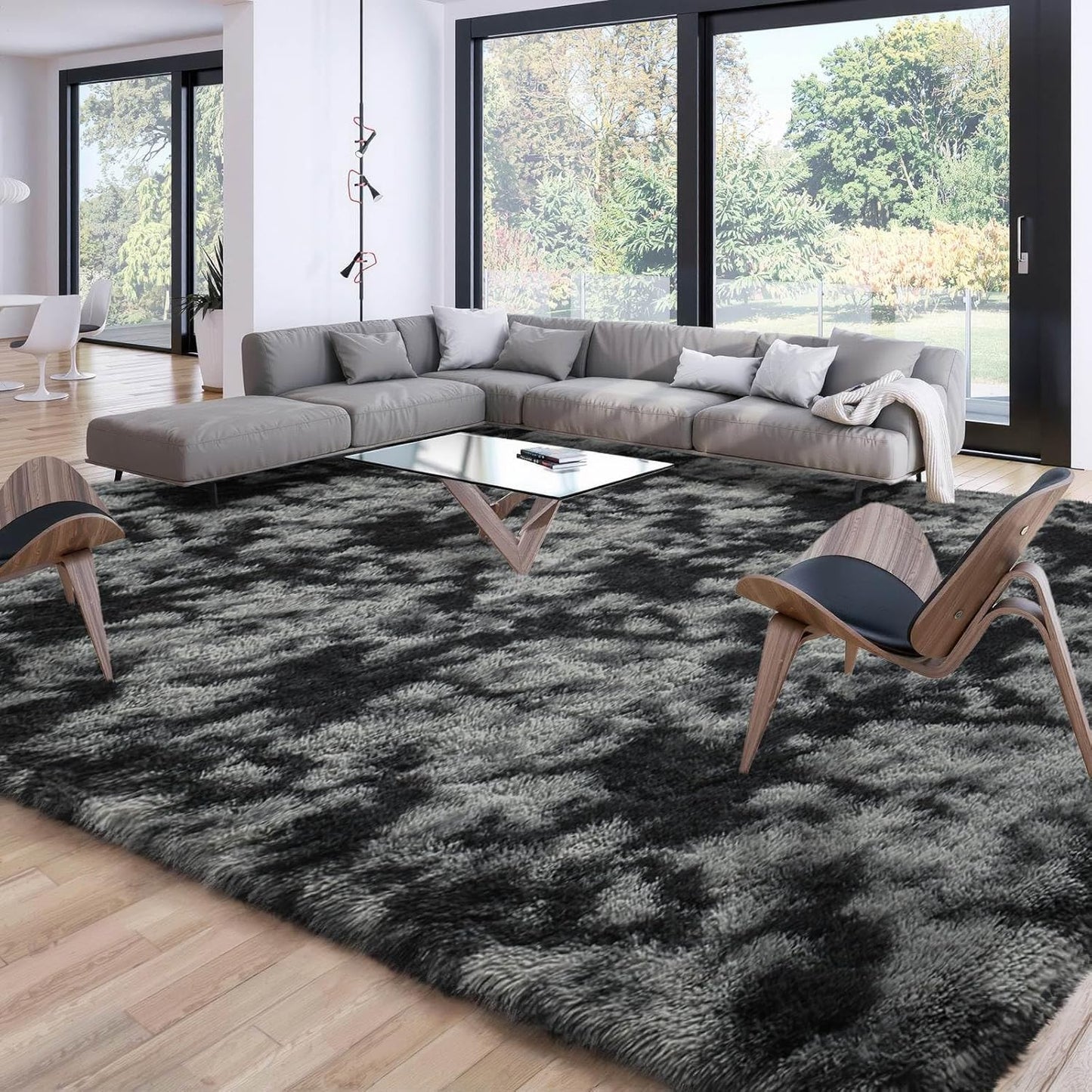 Merelax Soft Area Rugs for Livingroom Bedroom, Plush Fuzzy Carpet