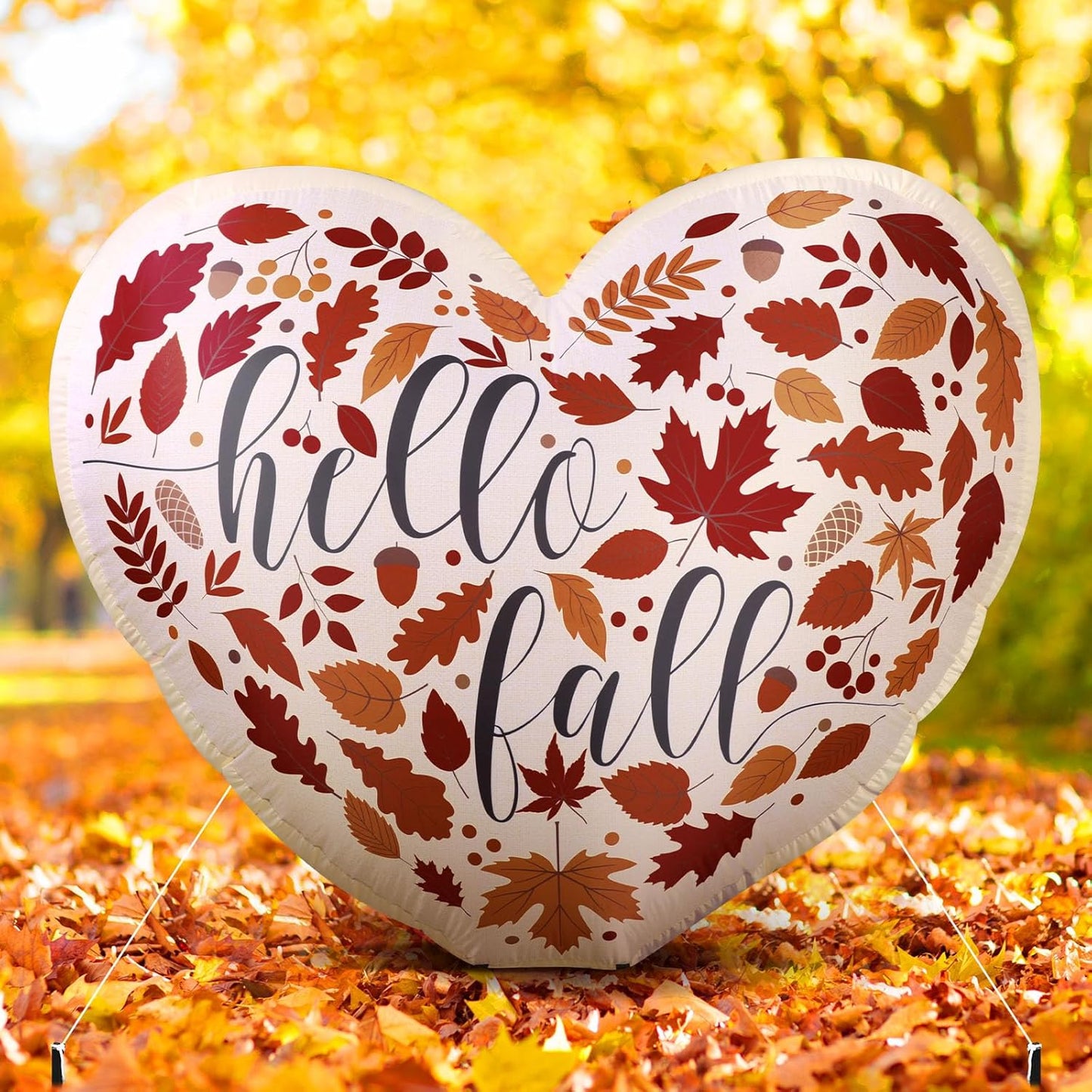 5ft Fall Inflatable Outdoor Decoration for Thanksgiving Day