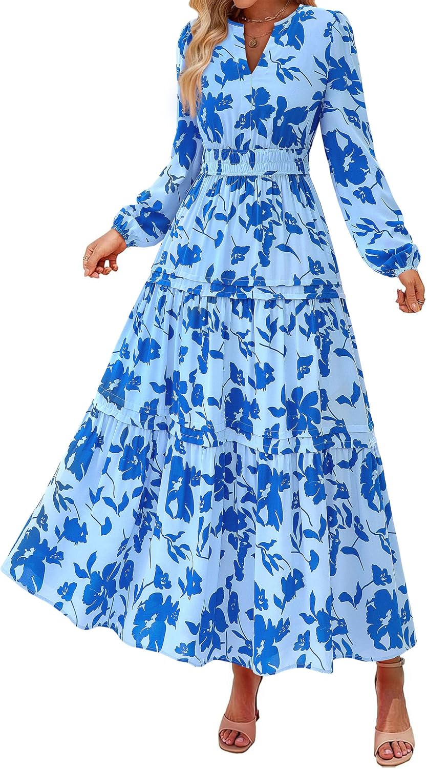 PRETTYGARDEN Women's Boho Maxi Dresses for Elegant Occasions