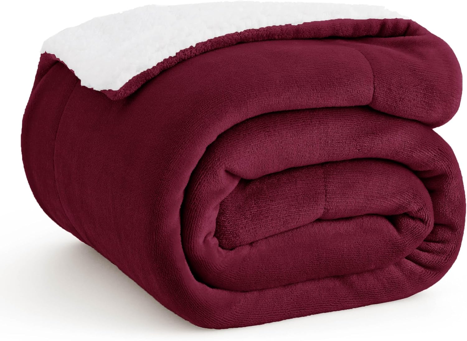 Bedsure GentleSoft Sherpa Fleece Throw Blanket for Cozy Comfort