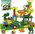 Dinosaur Marble Runs for Kids 4-8 - STEM Building Blocks