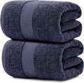 White Classic Luxury Soft Navy Bath Sheet Towels 35x70 - Plush 650 GSM