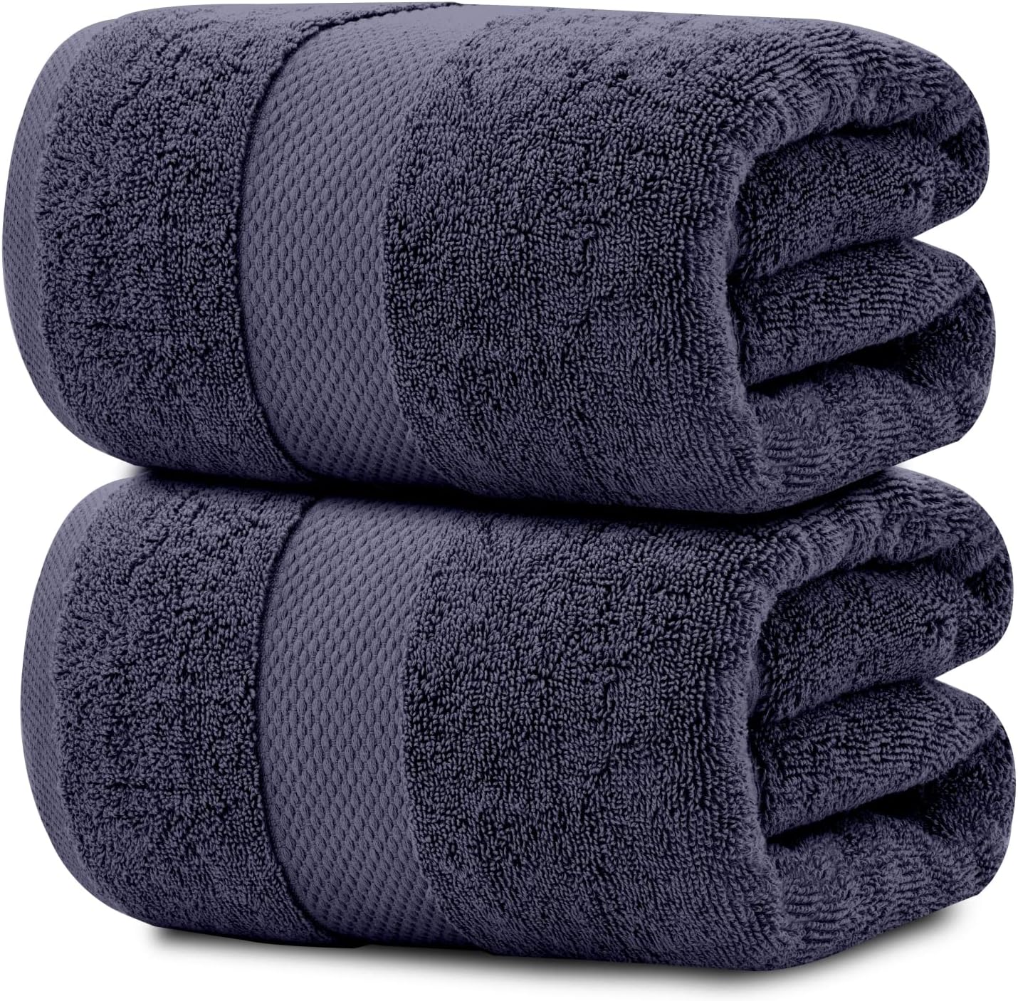 Luxury Soft Navy Bath Sheet Towels - 650 GSM Cotton Comfort