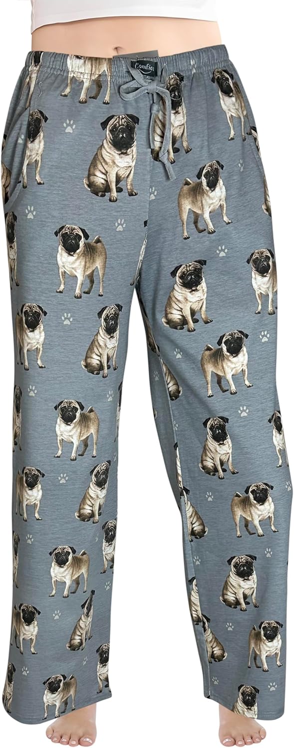 Pet Lover Pajama Pants for All Seasons - Comfort Fit Lounge Wear