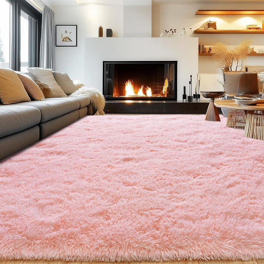 Rezutan Extra Large Fluffy Area Rug for Bedroom and Living Room