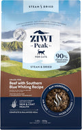 ZIWI Peak Steam & Dried Cat Food Beef w/Southern Blue Whiting - High