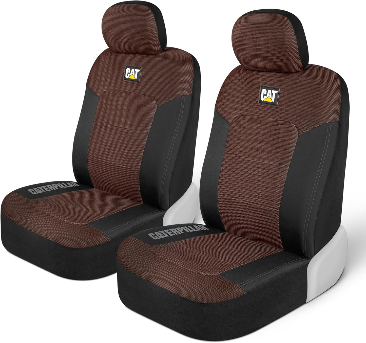 Brown & Black Car Seat Covers - Durable Protection for SUVs & Trucks