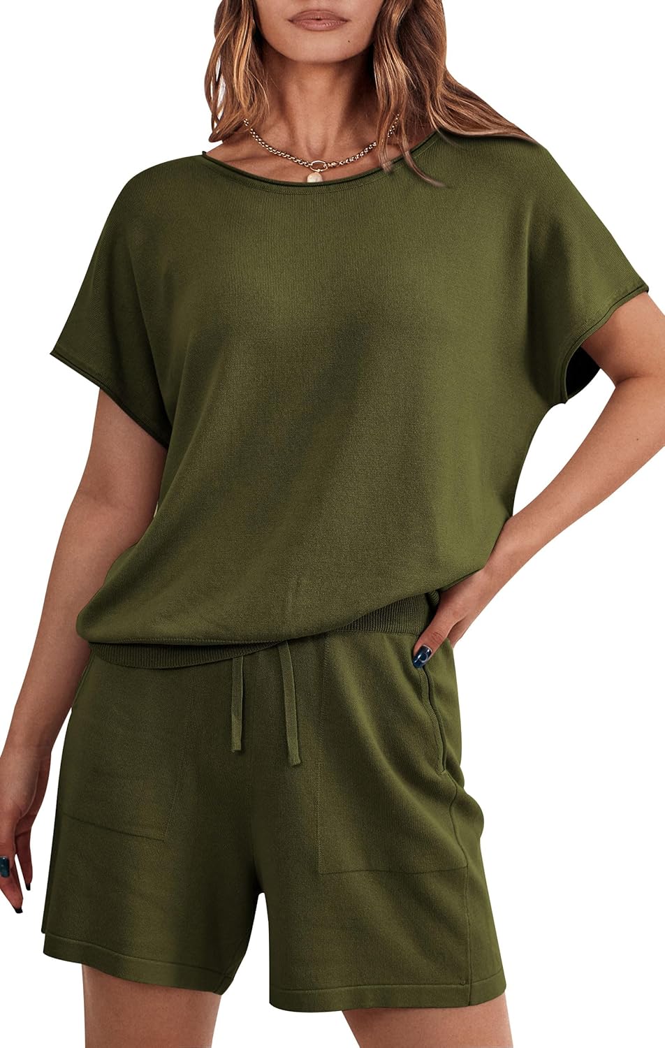 PRETTYGARDEN Two Piece Set for Women Summer Lounge Sets