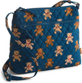 Women's Premium Cotton Original Zip Hipster Crossbody Bag - Quilted