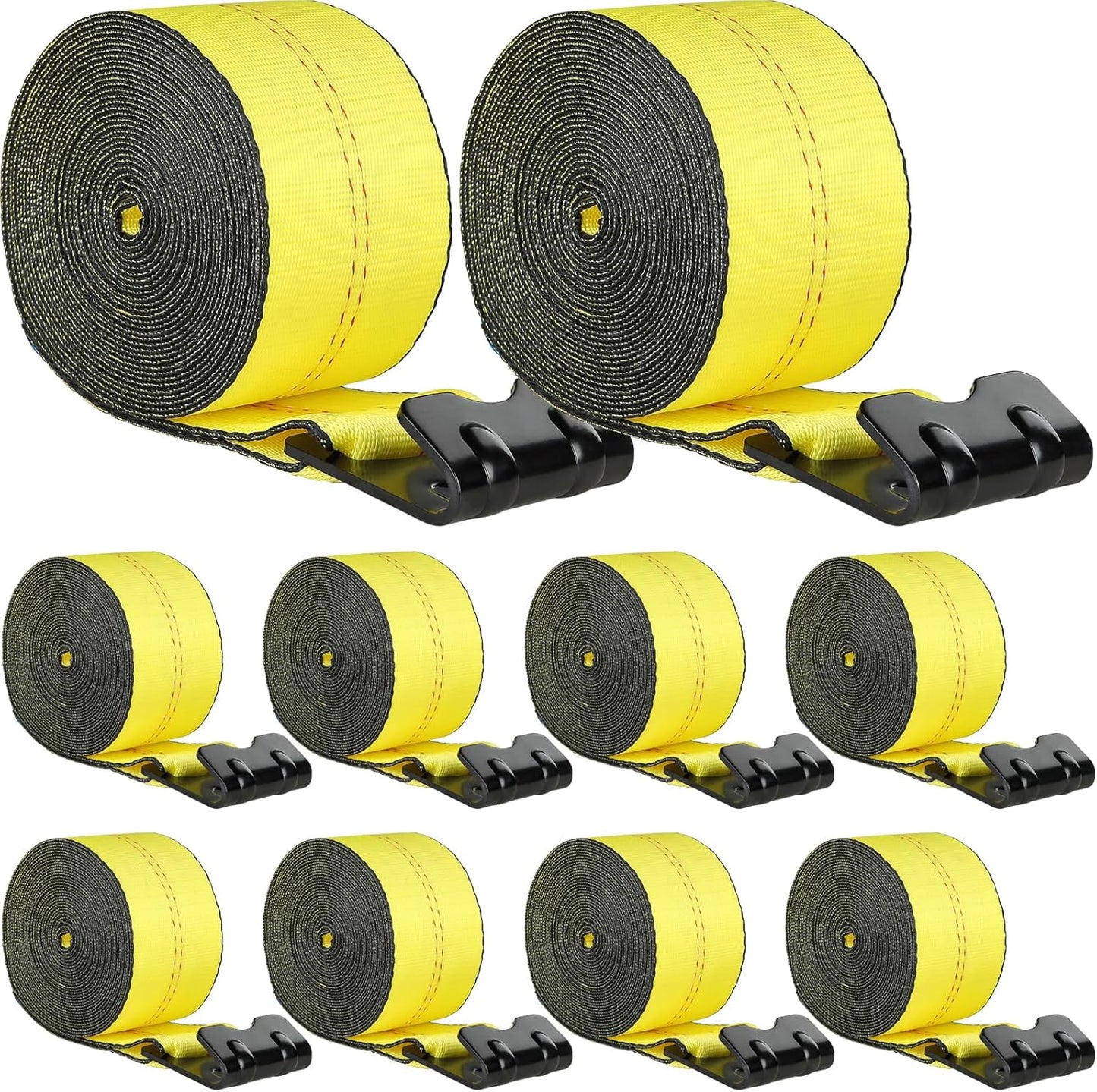 VEVOR 4 in x 30 ft Heavy Duty Tie Down Straps for Cargo