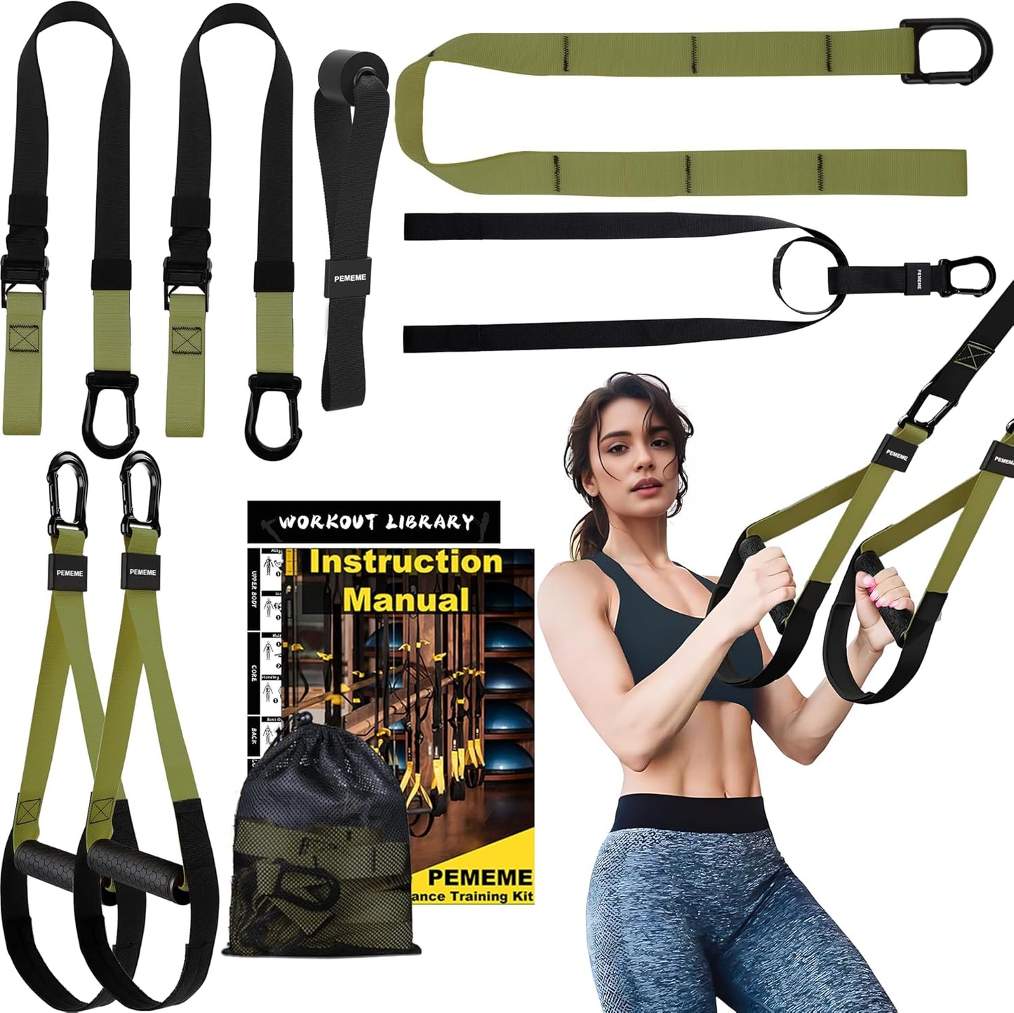Home Resistance Training Kit for Full-Body Workouts Anywhere
