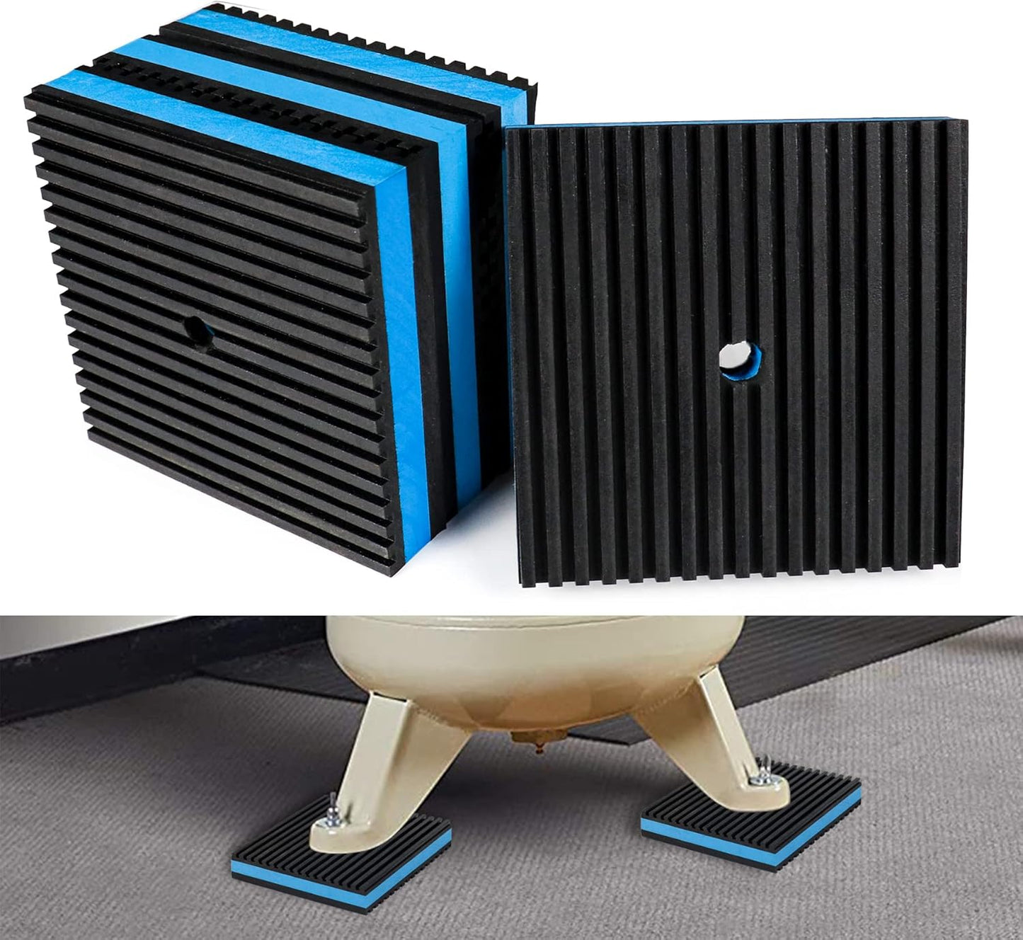 Heavy Duty Anti Vibration Pads for HVAC & More!