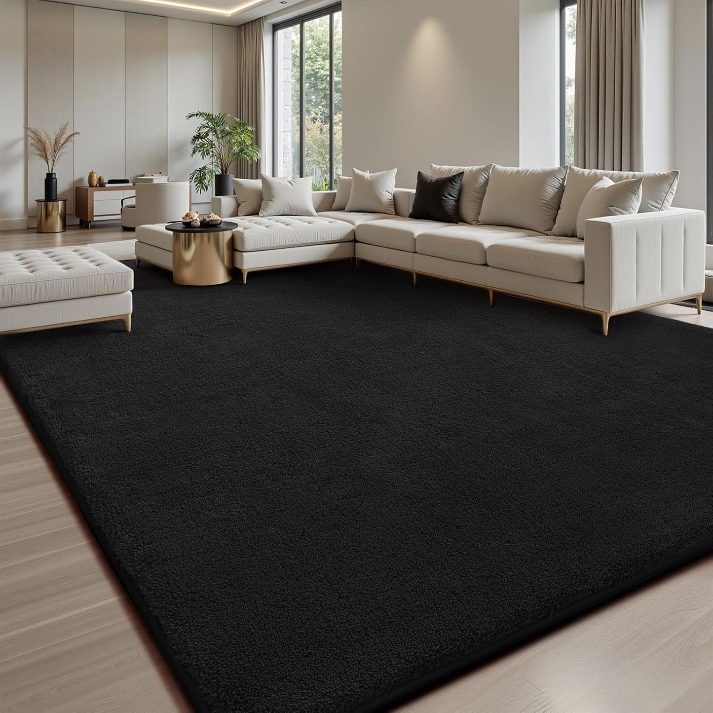 Sour Lemon 9x12 Area Rugs for Living Room and Bedroom Decor
