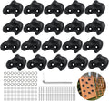 20 Pack Rock Climbing Holds Extra Large for Kids and Adults - Durable