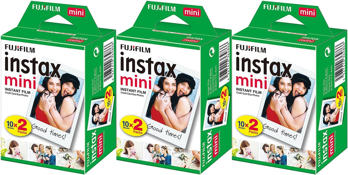 Fujifilm Instax Mini Instant Film ISO 800 for Vibrant Photos