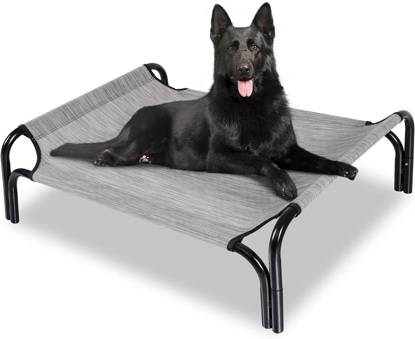 Cooling Elevated Dog Bed for Large Dogs - Portable and Durable