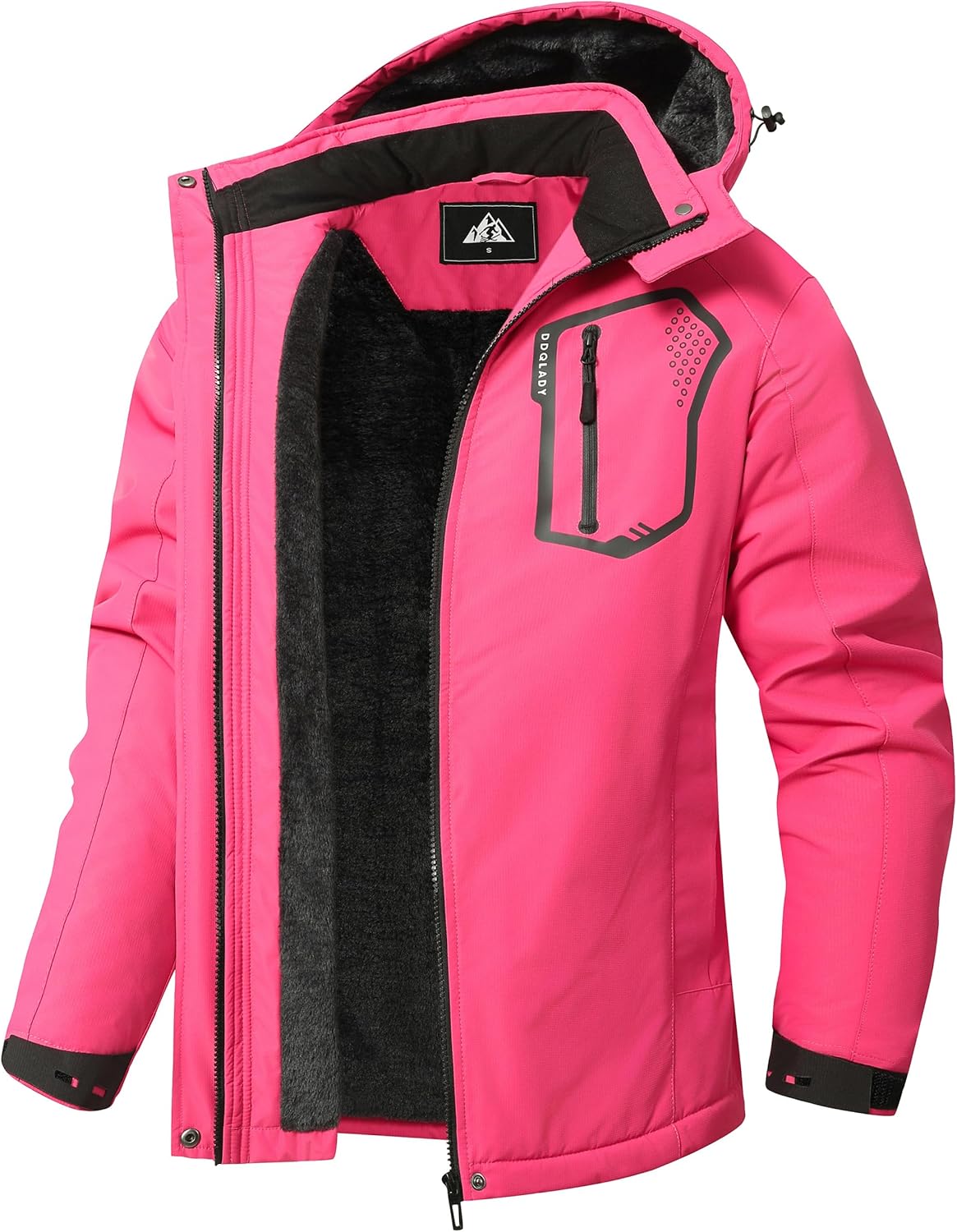 Women's Ski Coat Waterproof Cold-Weather Jacket for Snow