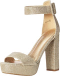 DREAM PAIRS womens Hi-lo Platform Sandals - Comfortable Height Boost