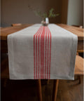 Solino Home Linen Table Runner 72 in - 100% Pure Linen Farmhouse