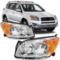 Headlight Assembly Compatible With 2009-2012 Toyota RAV4 - Replacement