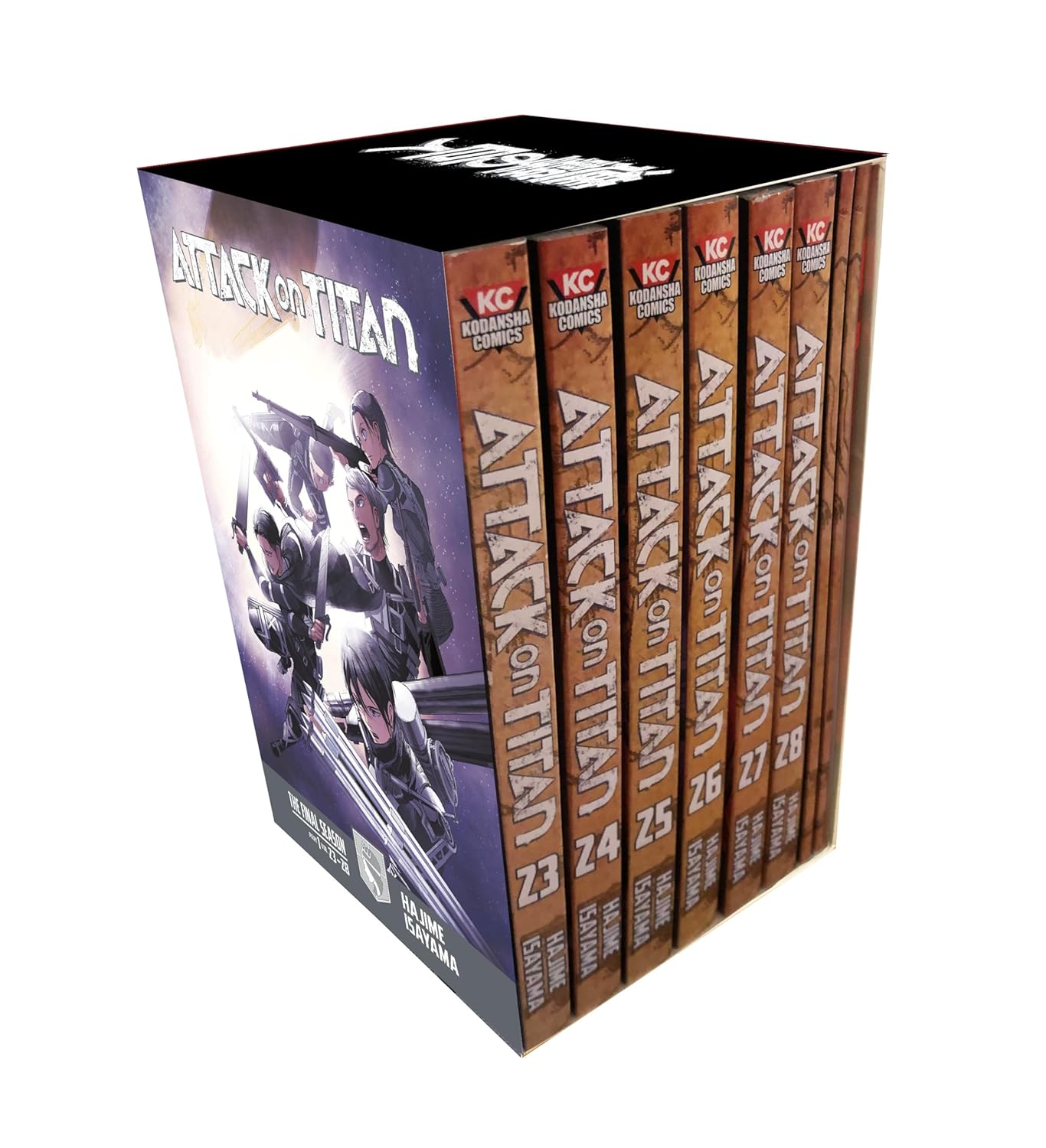 Attack on Titan The Final Season Part 1 Manga Box Set Review