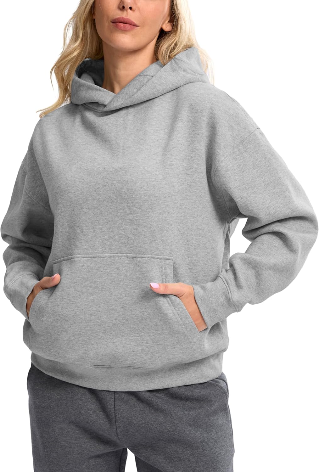 G Gradual Oversized Fleece Hoodies for Women - Cozy & Stylish