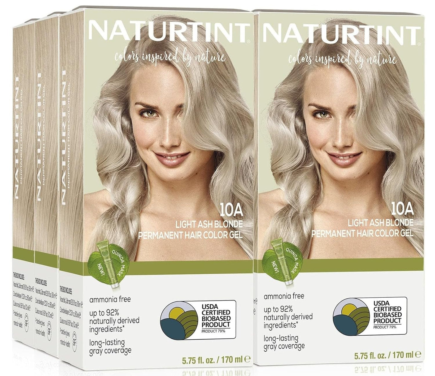 Naturtint 10A Light Ash Blonde Hair Color for Gorgeous Results