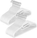 SONGMICS 50 Pack Coat Hangers - Slim, Heavy-Duty Plastic for Closets