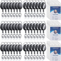 Laumoi Heavy Duty Retractable Badge Holder Reel - 60 Pack
