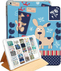DuraSafe Cases for iPad 9.7 - Printed Folio Silicone Smart Cover Puppy