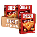 Cheez-It Cheese Crackers Hot and Spicy 5.25lb Case - Snack Pack Value