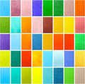 36 Sheets Transparent Stained Glass Sheets 4 x 6 in - Assorted Colors