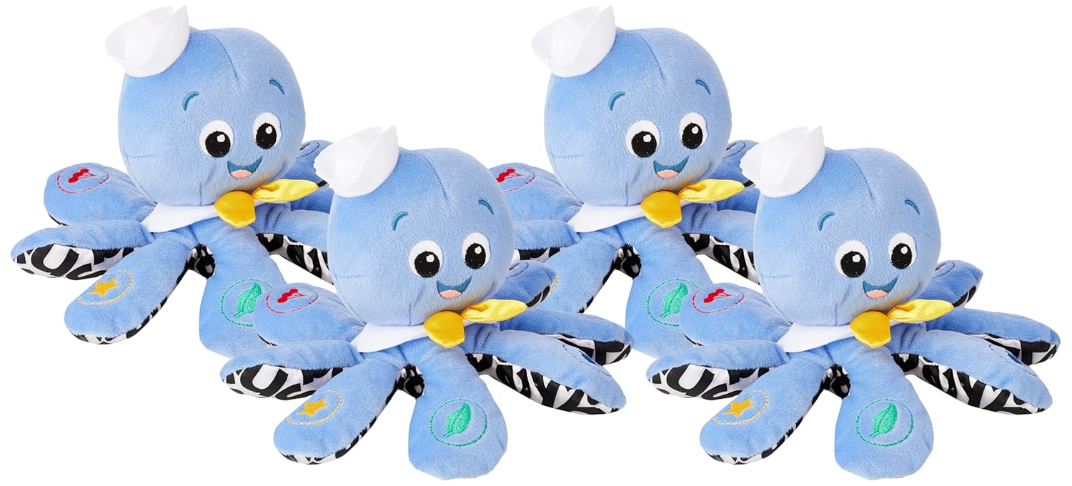 Baby Einstein Octoplush Musical Octopus Stuffed Animal Toy