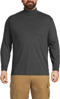 Lands' End Men's Super-T Cotton-Blend Turtleneck Shirt (Style 7MNV)