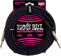 Ernie Ball Braided Instrument Cable Straight to Straight, 25ft