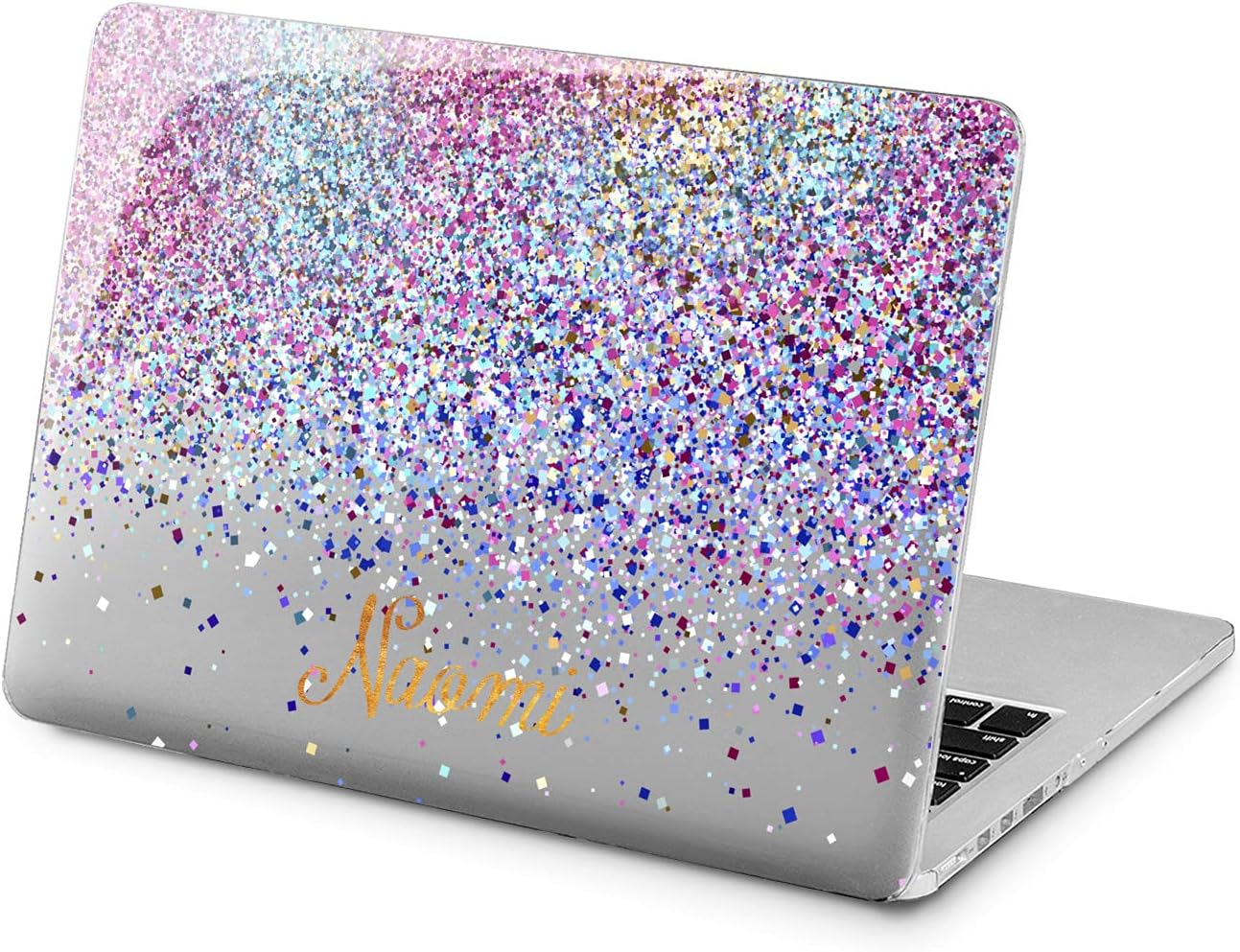 Personalized Pink Hard Case for MacBook Pro and Air Models