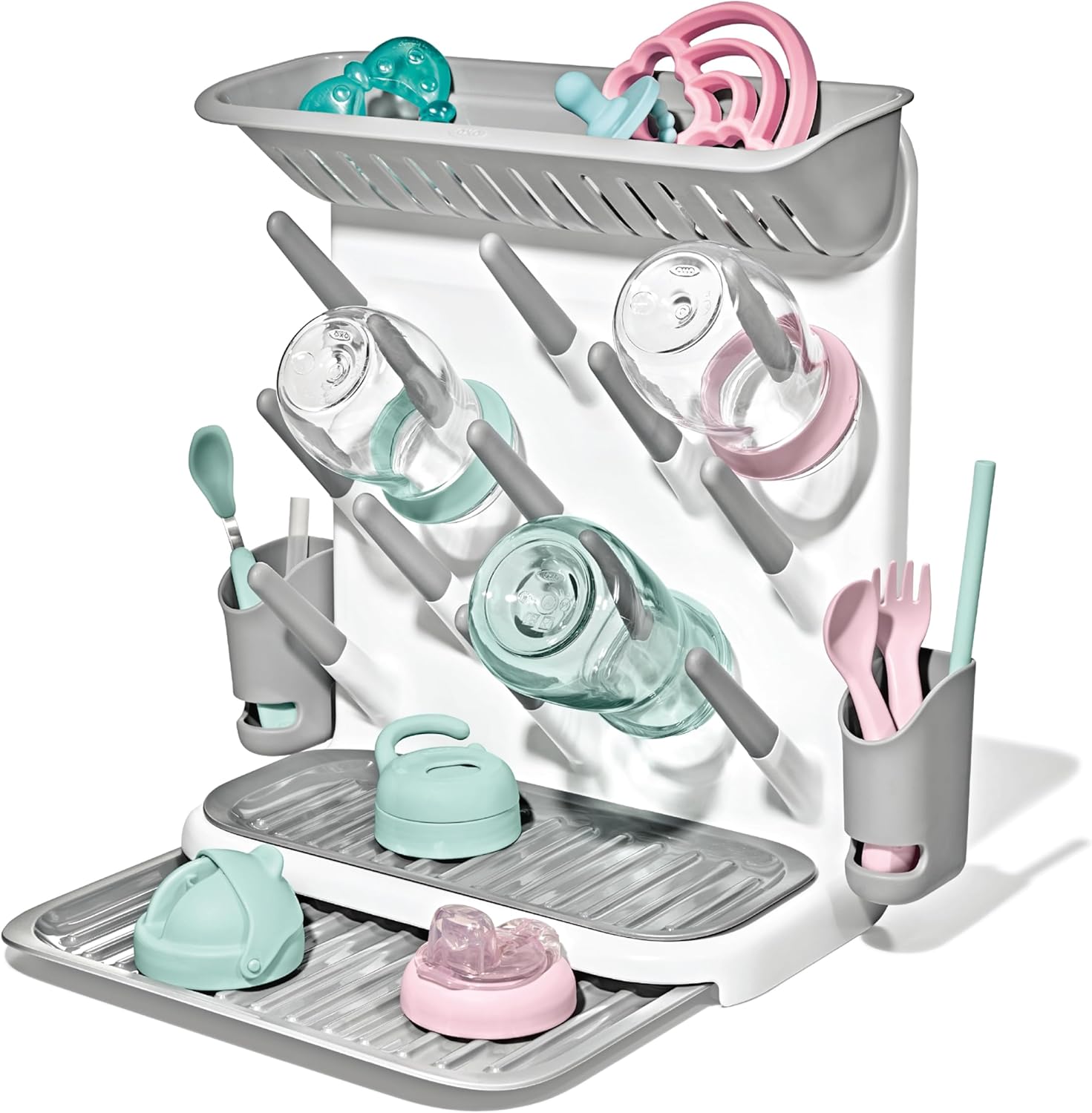 OXO Tot Expandable Drying Rack for Baby Bottles and Essentials