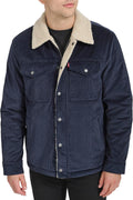 Levi's Men's Corduroy Sherpa Lined Trucker Jacket - Warm Everyday Dual