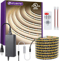 COB White LED Strip Lights Kit 16.4ft 4000K - Even Dimmable Light