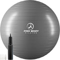 ProBody Pilates Exercise Ball - Gym Grade Stability Ball for Core