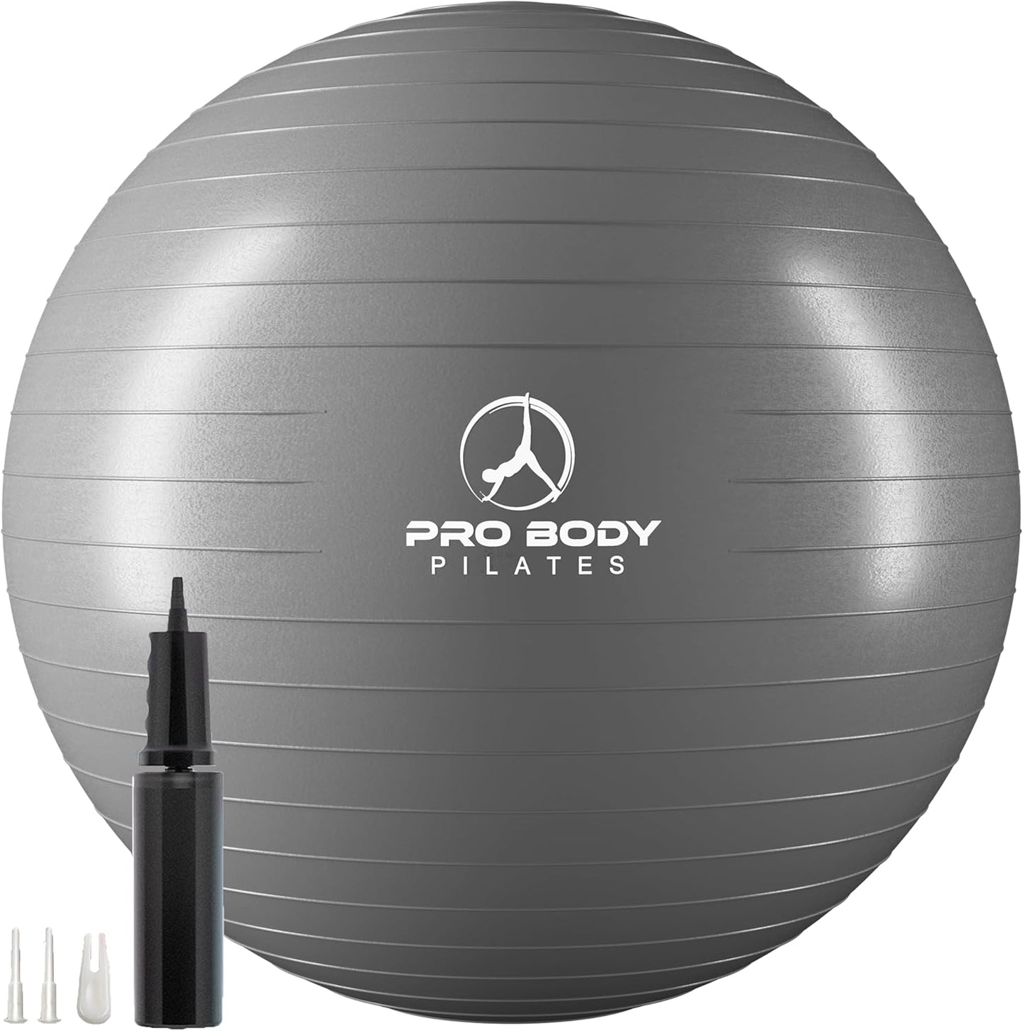 ProBody Pilates Exercise Ball for Fitness, Yoga, and Therapy